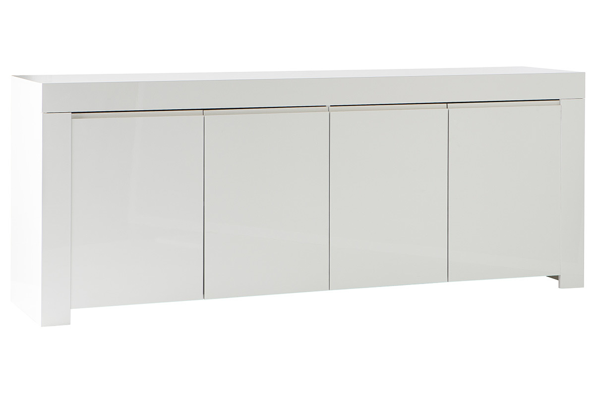 Buffet design 4 ante laccato bianco ERIA