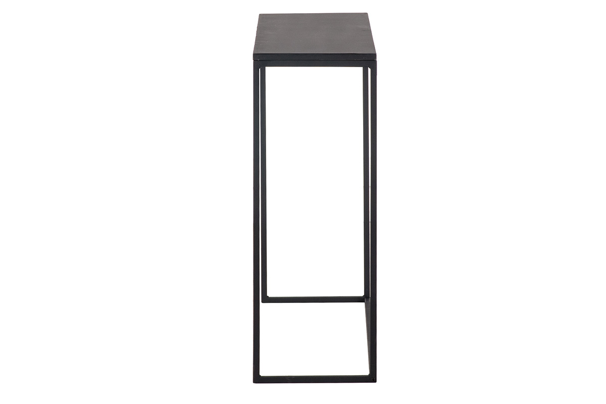 Console industriale in metallo Nero L100 cm KARL