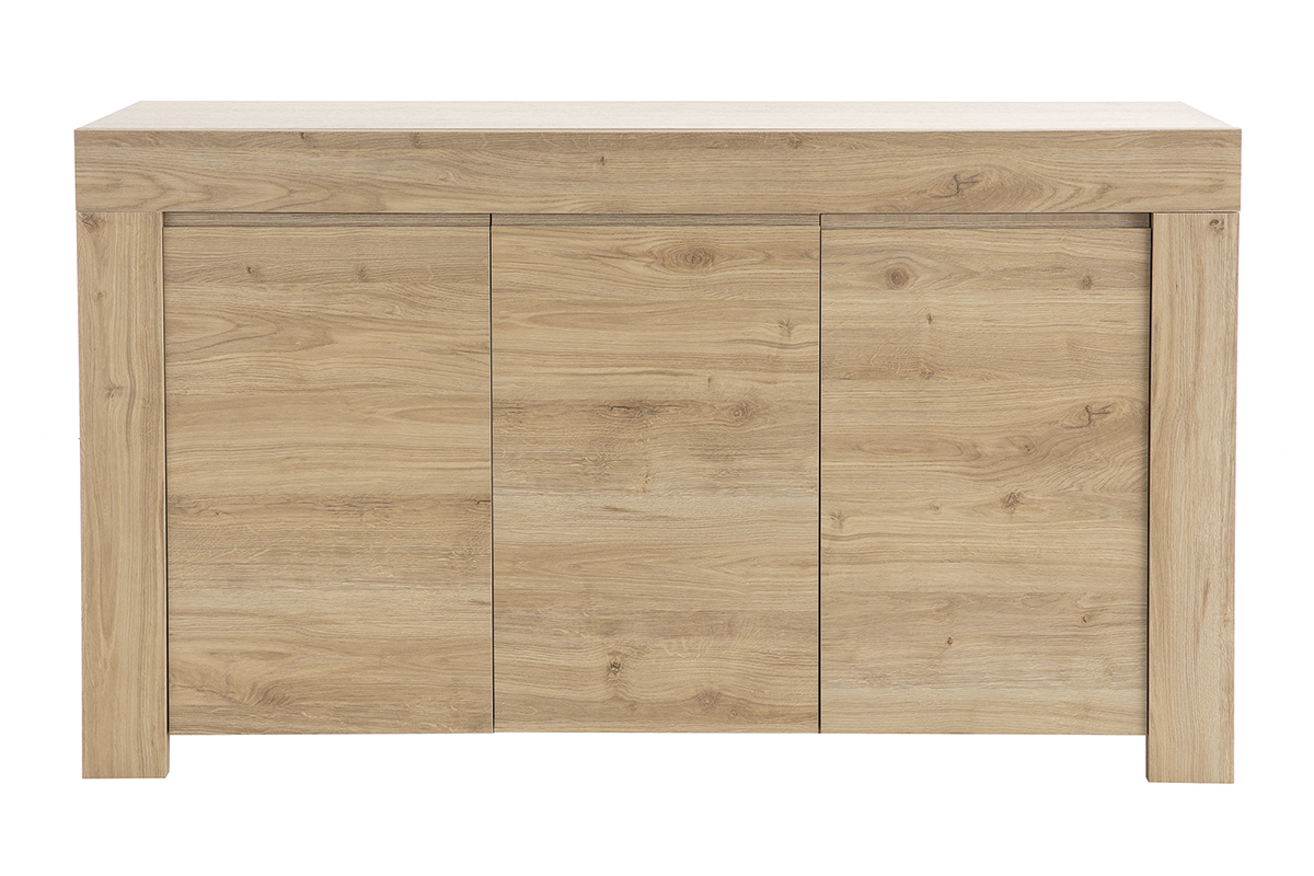 Credenza di design effetto rovere L138 cm TINO