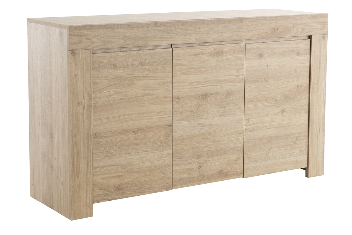 Credenza di design effetto rovere L138 cm TINO