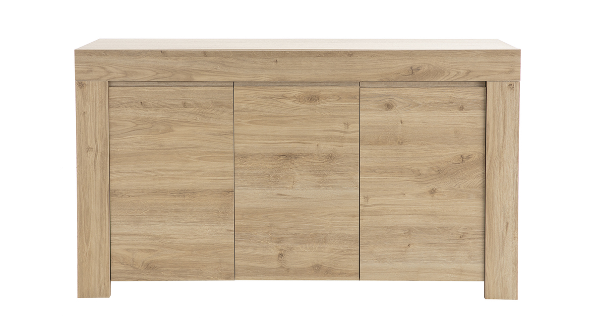 Credenza di design effetto rovere L138 cm TINO