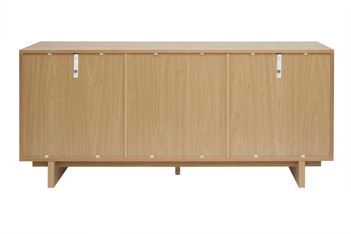 Credenza in legno chiaro di quercia L160 cm ZAO