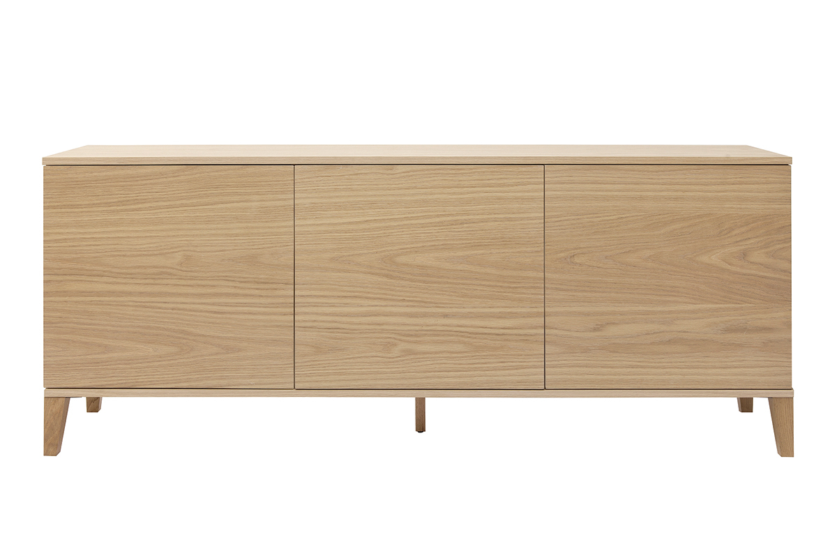 Credenza scandinava legno chiaro L180 cm FREDDY