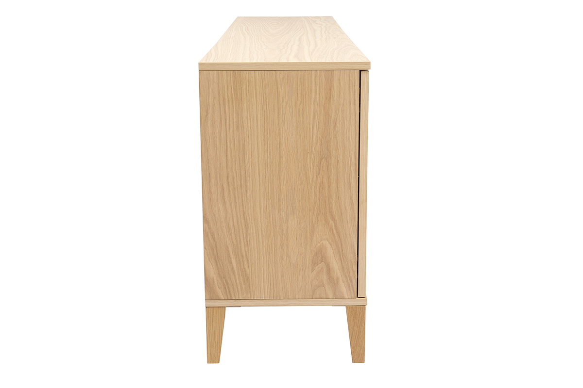 Credenza scandinava legno chiaro L180 cm FREDDY