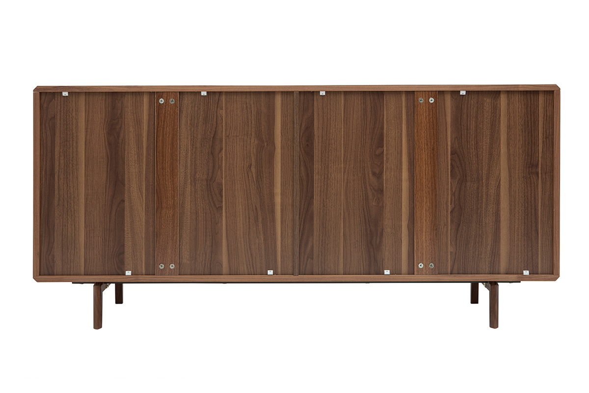 Credenza vintage 4 ante in legno scuro L160 SUVA