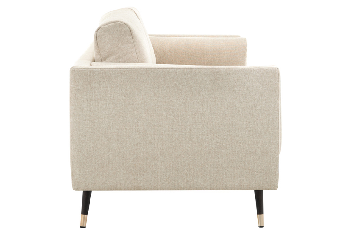 Divano 2 posti tessuto chin beige cappuccino STING