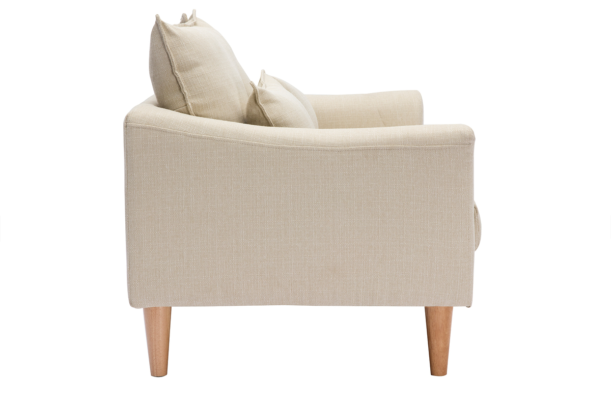 Divano design 2 posti Beige KATE