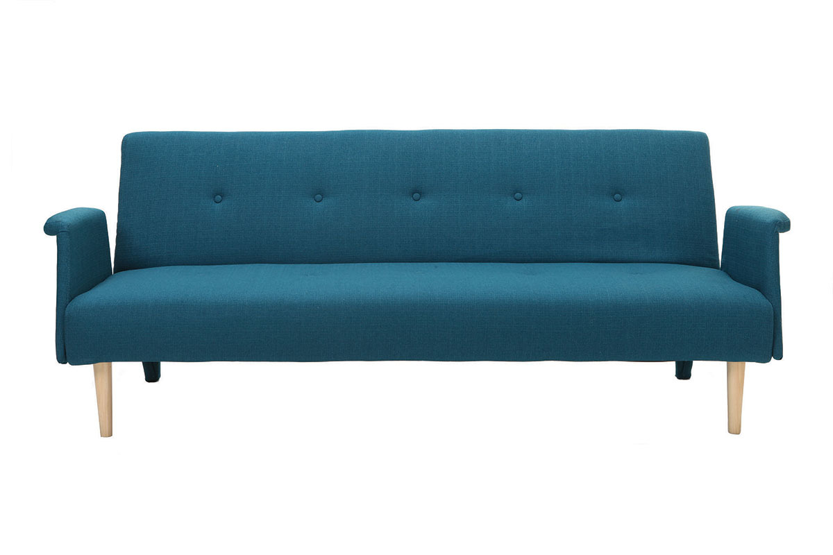 Divano design convertibile blu OSCAR