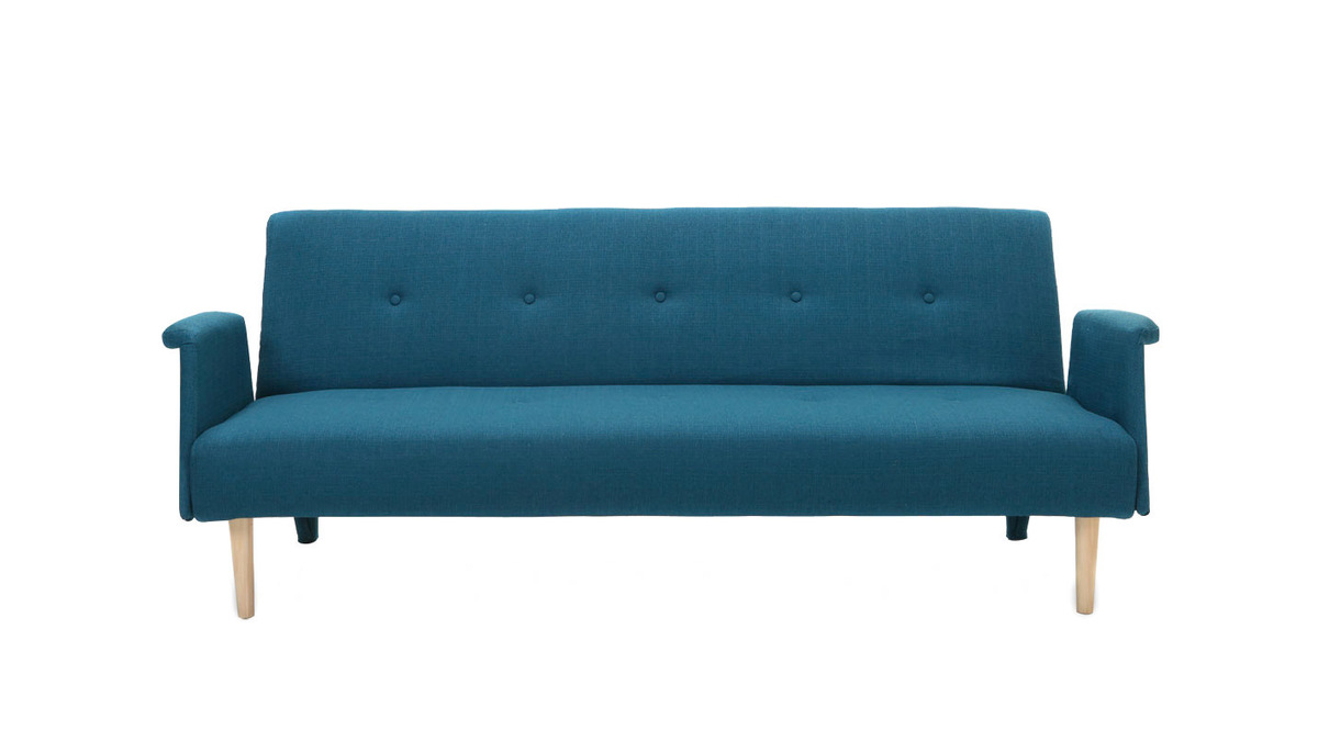 Divano design convertibile blu OSCAR