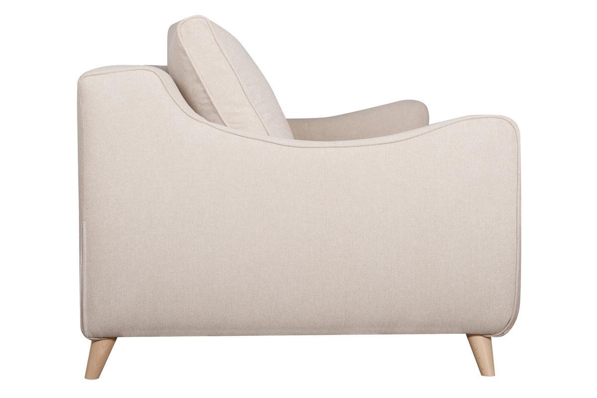 Divano letto scandinavo 3 posti beige VENDOME