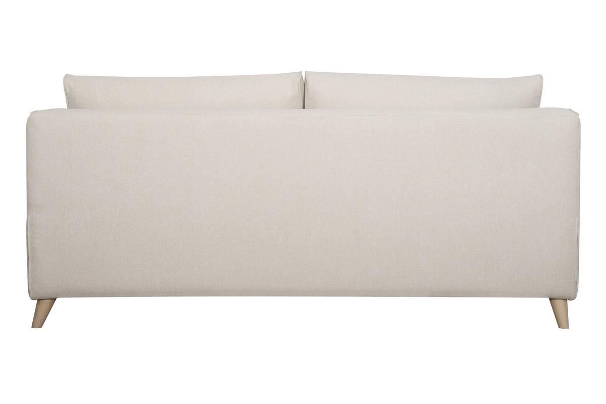 Divano letto scandinavo 3 posti beige VENDOME