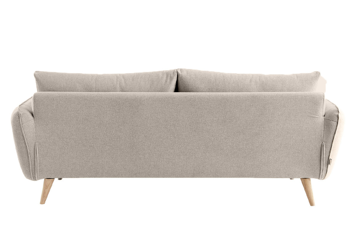 Divano scandinavo 3 posti beige CREEP