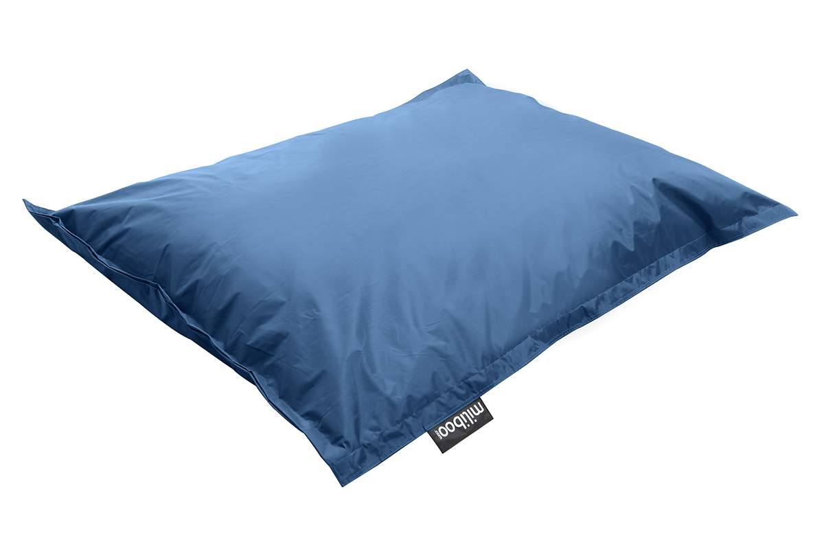 Fodera di pouf gigante Blu anatra BIG MILIBAG