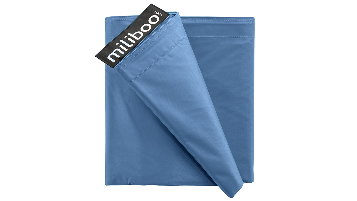 Fodera di pouf gigante Blu anatra BIG MILIBAG