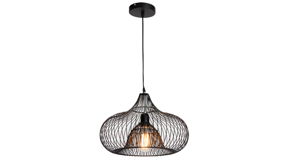 Lampadario design in metallo COROLLE