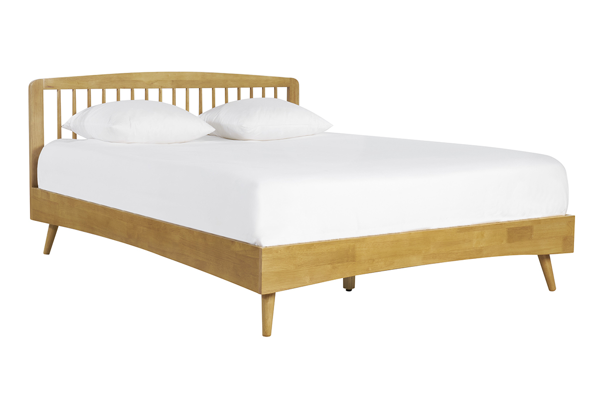 Letto matrimoniale 160x200 in legno TERRY