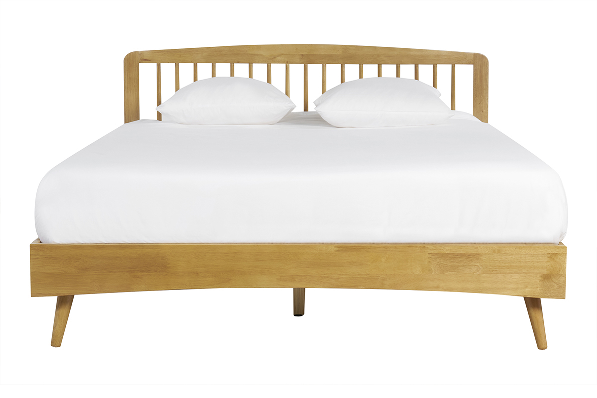 Letto matrimoniale 160x200 in legno TERRY