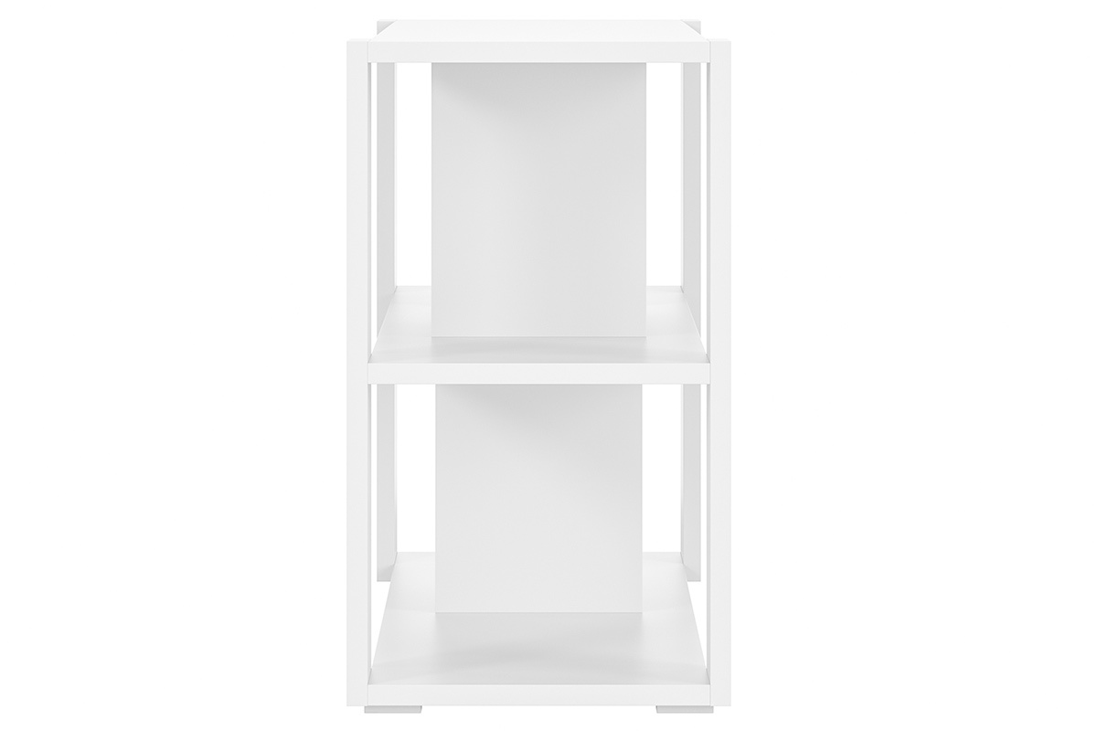 Libreria bassa design bianca L168 cm MUSSO