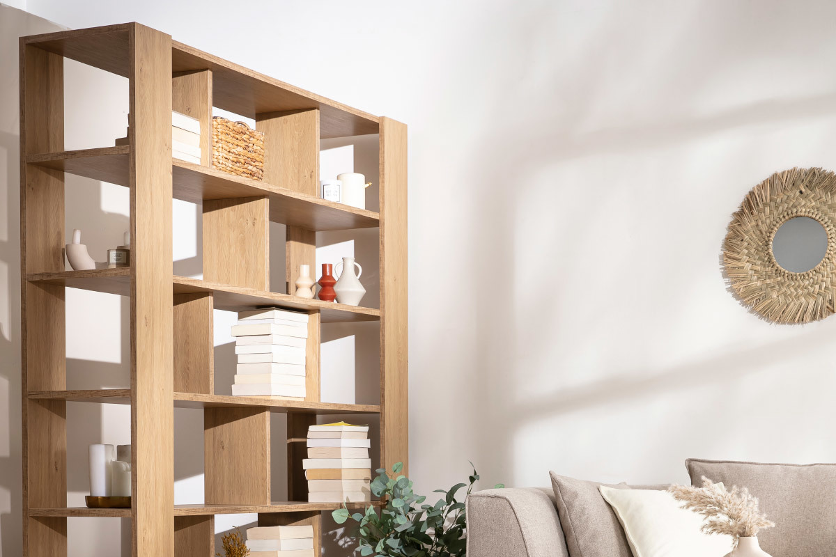 Libreria design bianco MUSSO