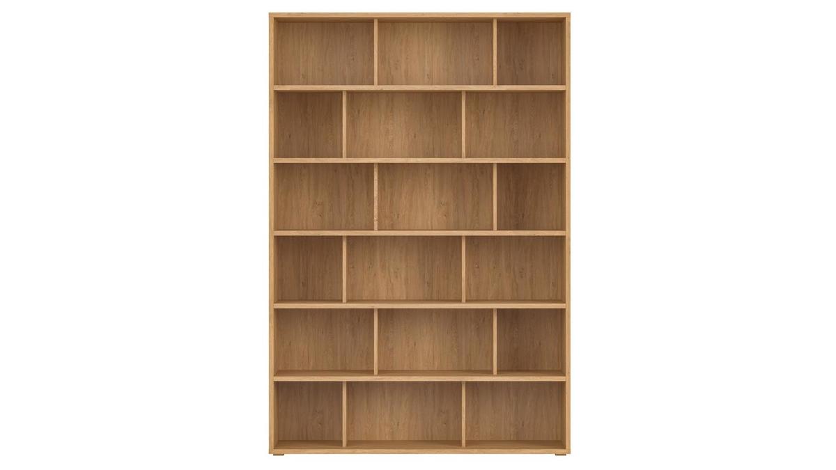 Libreria design finitura rovere L140 cm EPURE