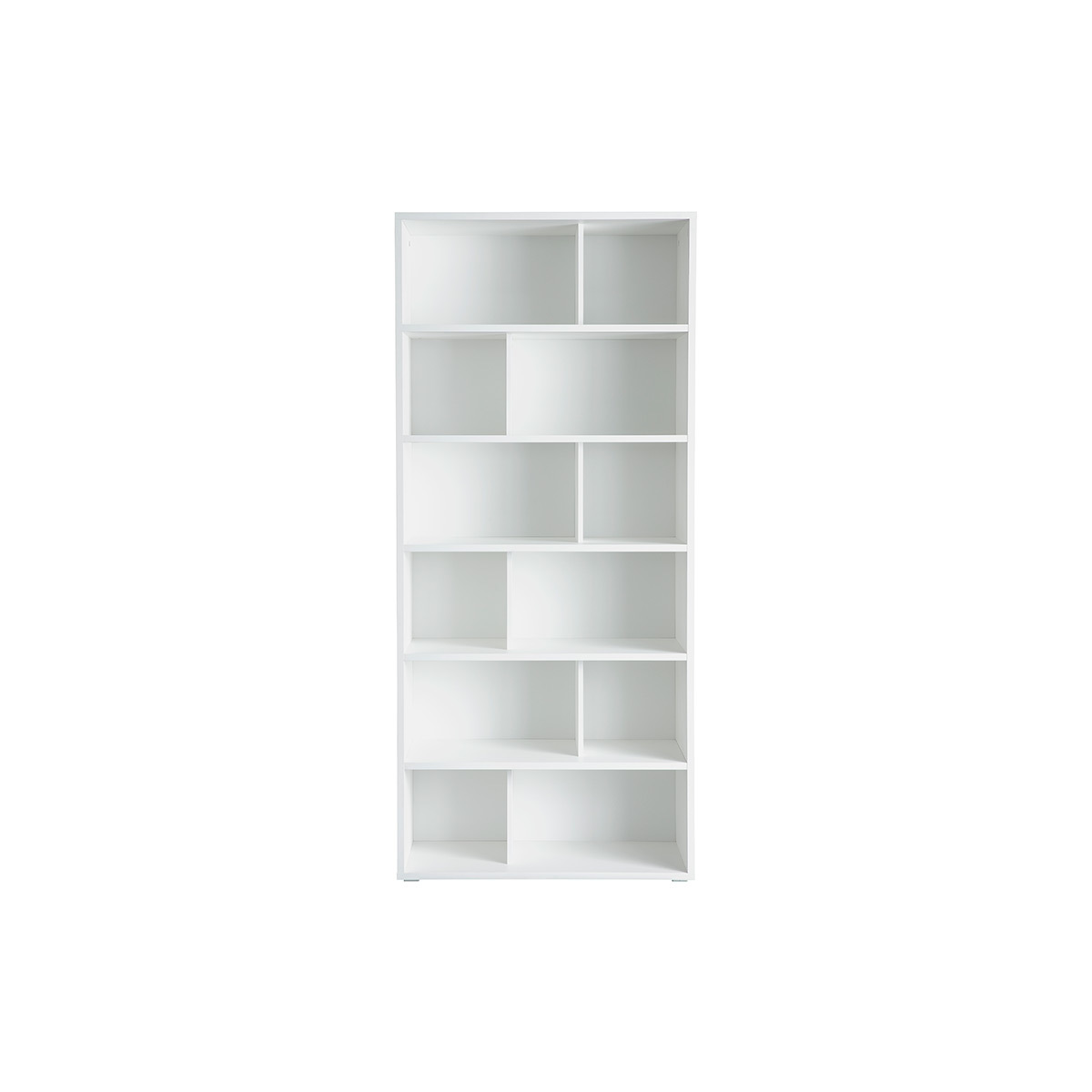 Libreria design in legno bianco EPURE