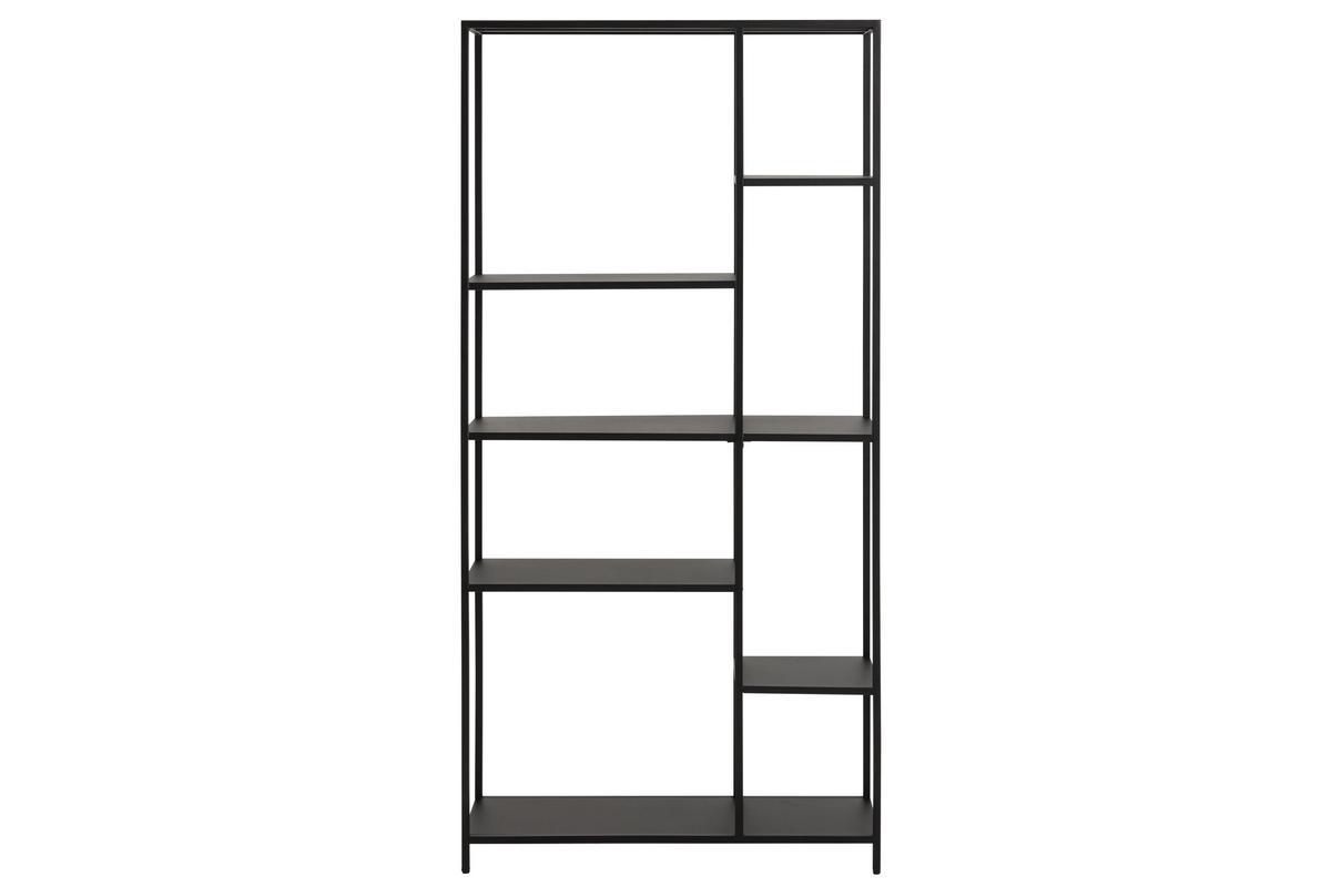 Libreria design in metallo nero H165 cm PODIUM