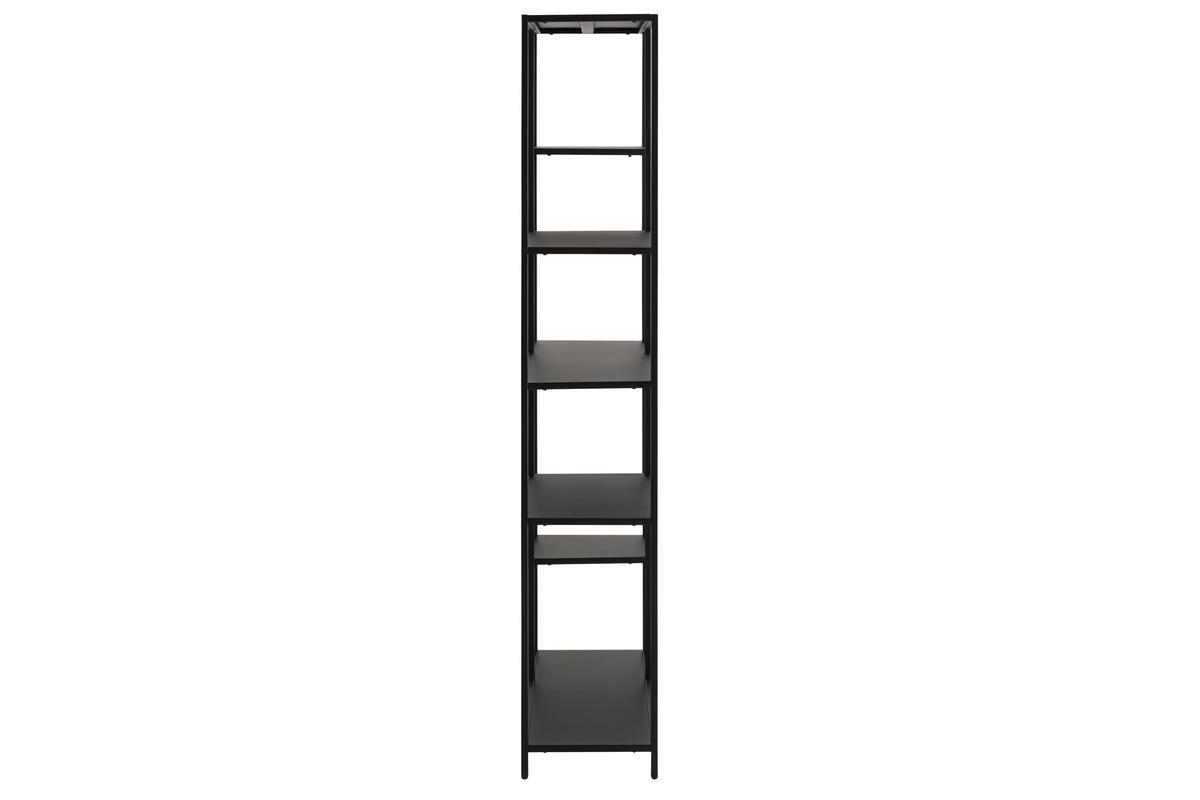 Libreria design in metallo nero H165 cm PODIUM