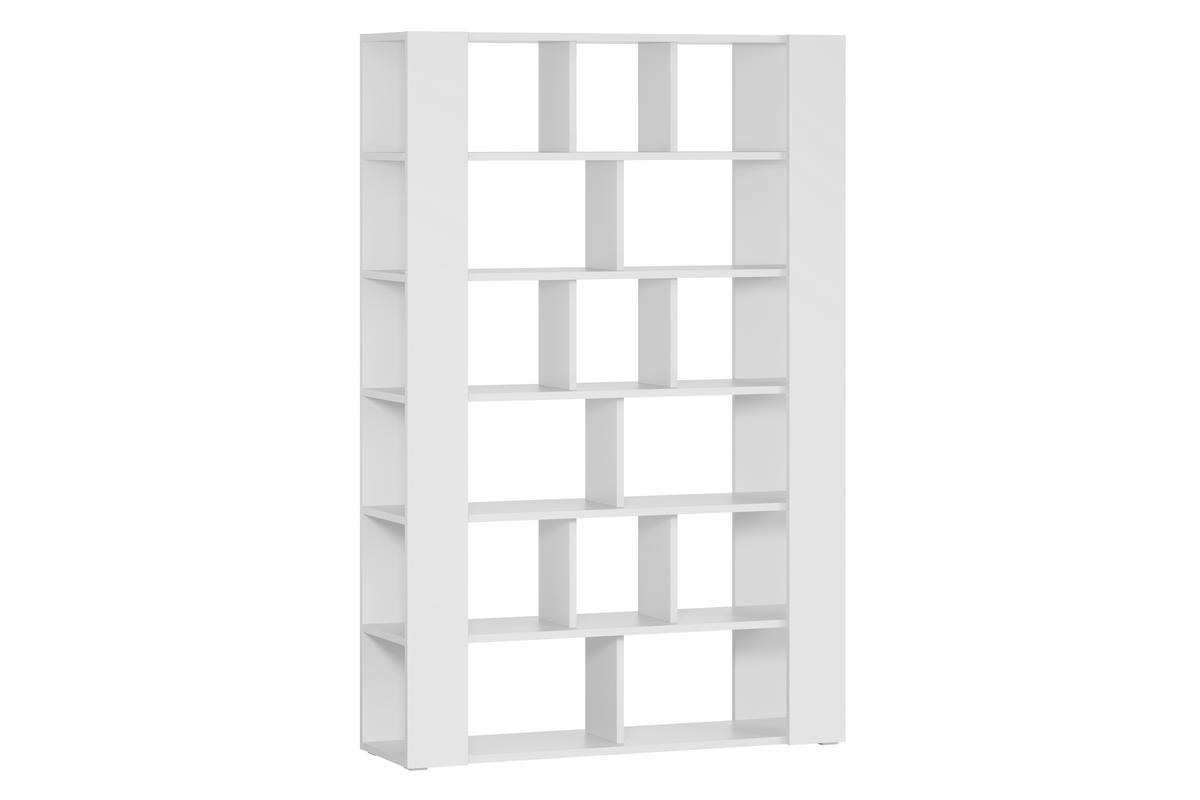 Libreria divisoria design bianco L135 cm MUSSO