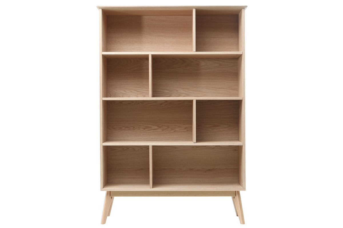 Libreria scandinava quercia 165cm INGRID