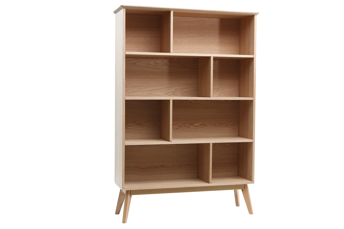 Libreria scandinava quercia 165cm INGRID