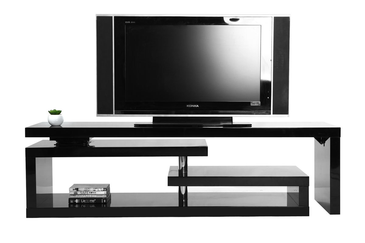 Mobile TV design laccato nero girevole MAX V2