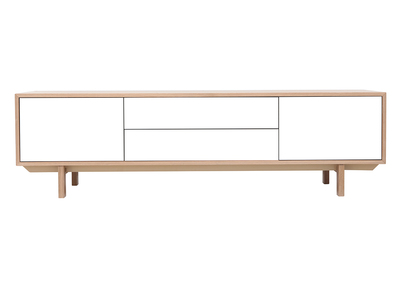 Mobili TV legno bianco - Miliboo