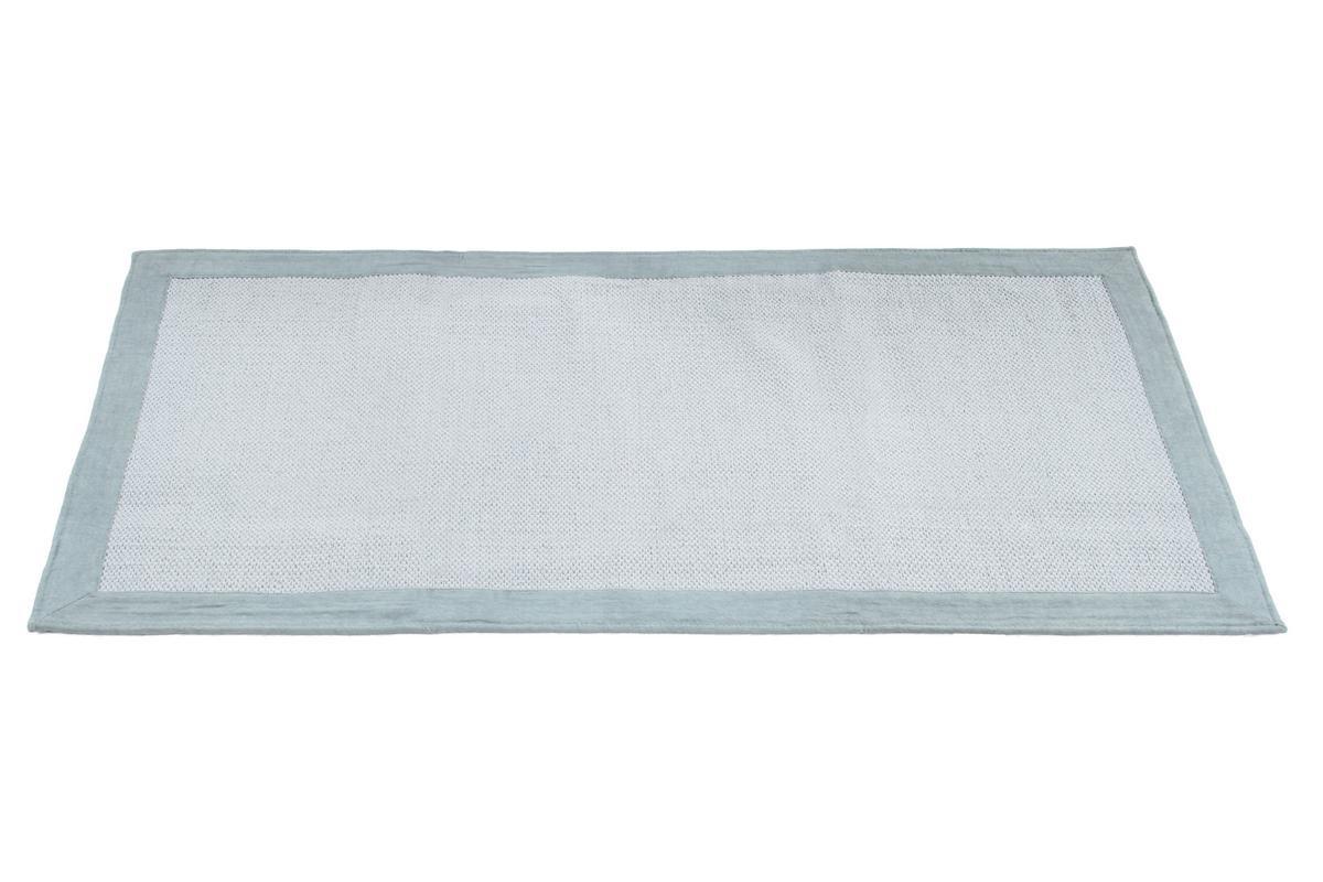 Passatoia da corridoio in cotone azzurro perla 60 x 200 cm ASTER