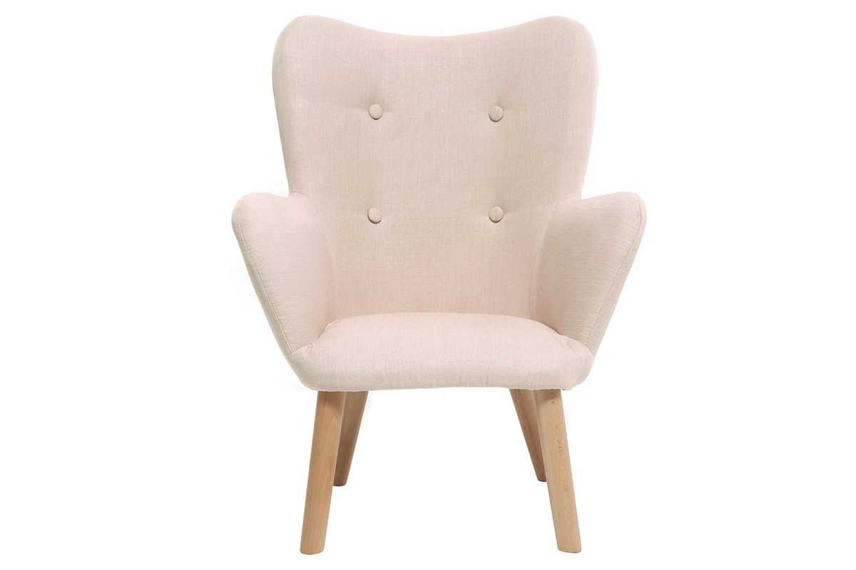 Poltrona bambino design rosa BABY BRISTOL