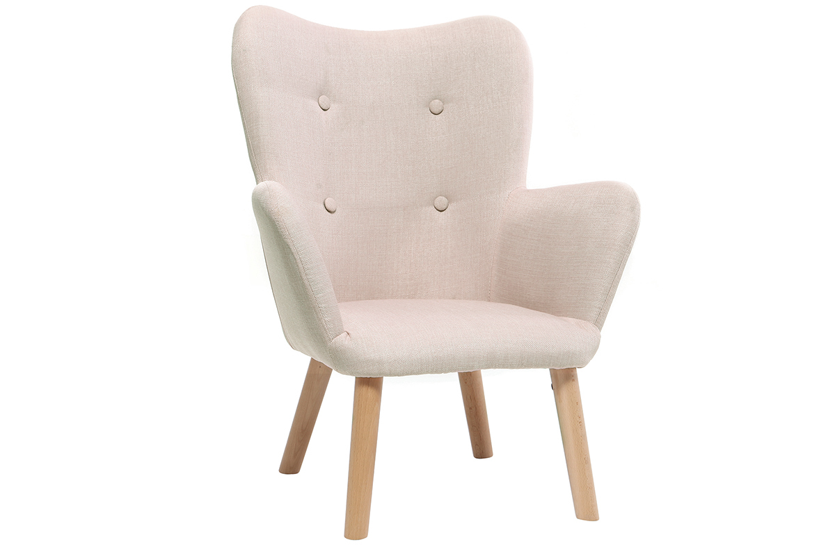 Poltrona bambino design rosa BABY BRISTOL