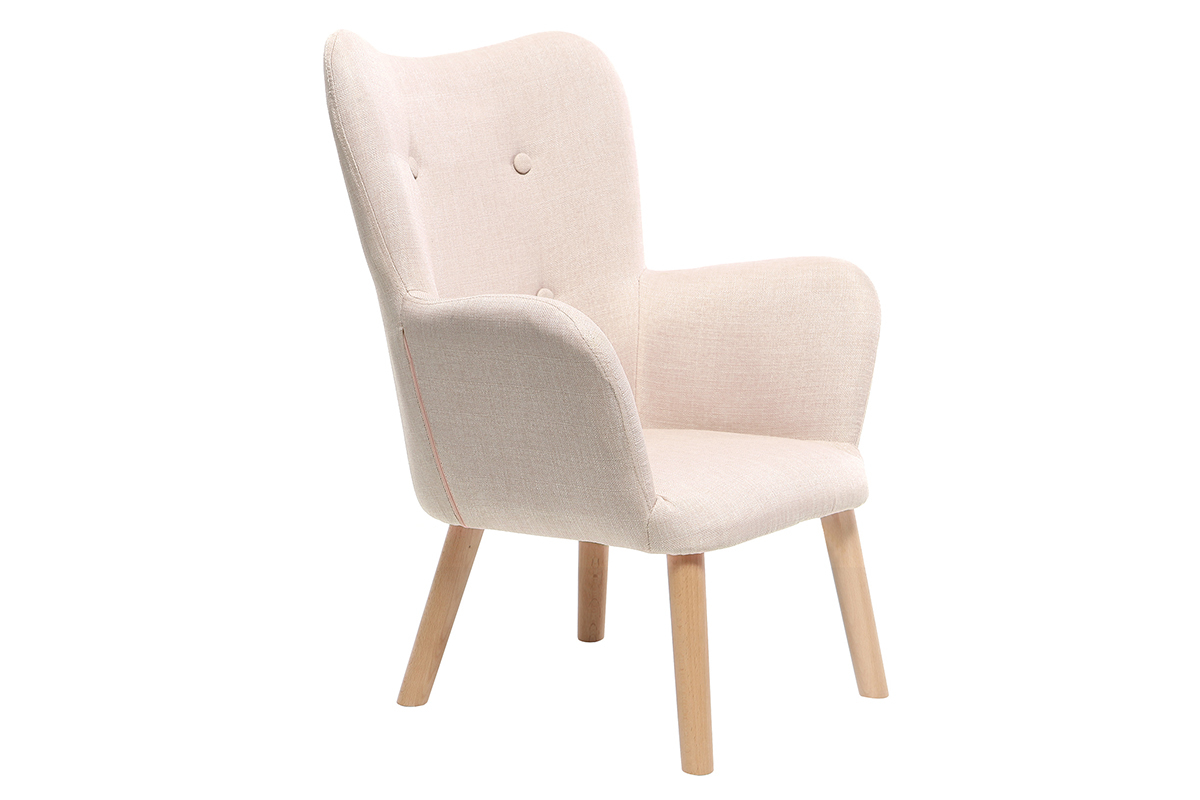 Poltrona bambino design rosa BABY BRISTOL