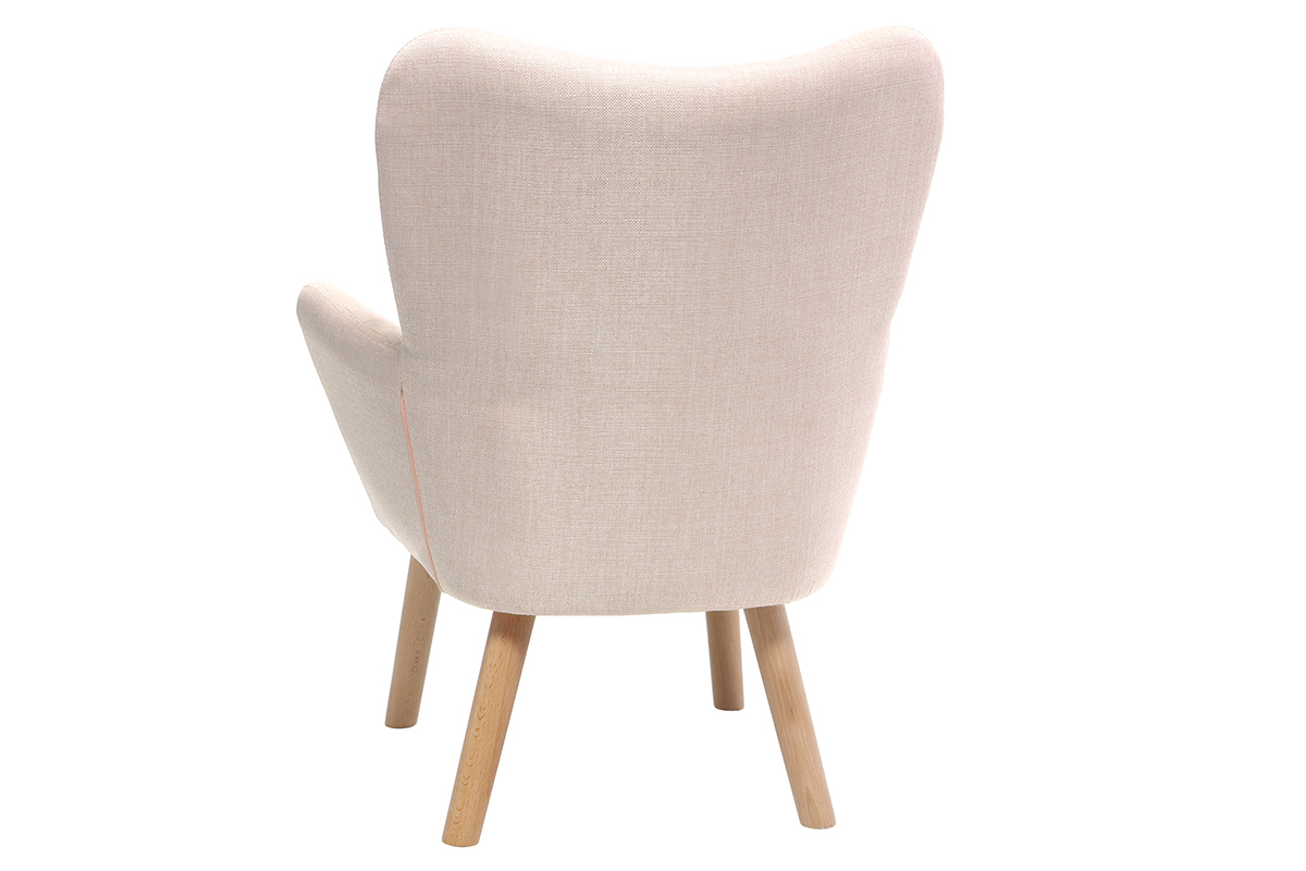 Poltrona bambino design rosa BABY BRISTOL