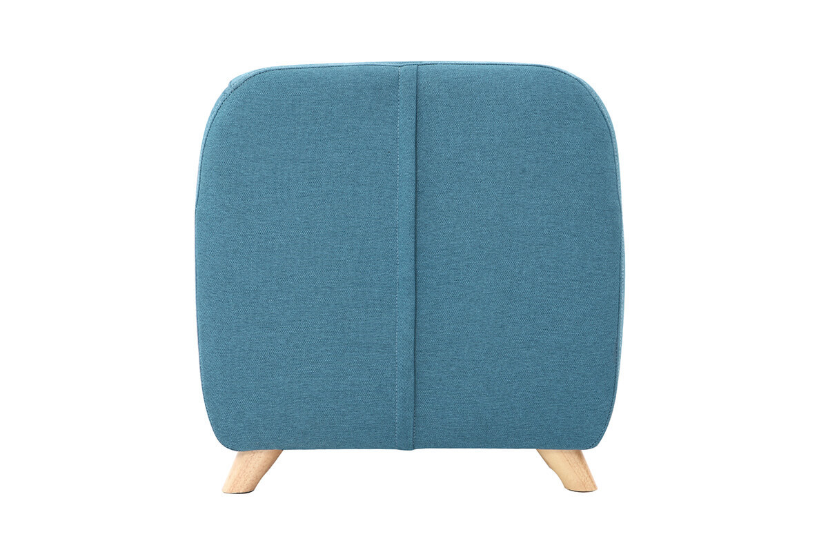 Poltrona scandinava per bambino blu petrolio NORKID