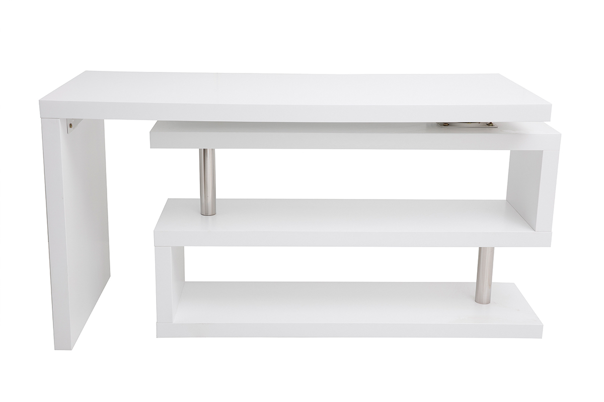 Scrivania design bianco opaco MAX