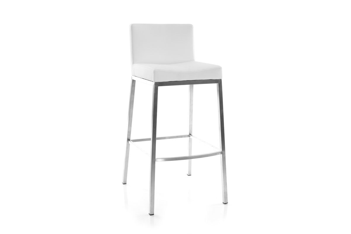 Set di 2 sgabelli design bianco Epsilon