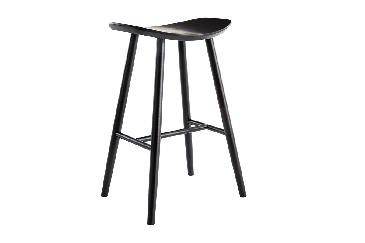 Sgabello da bar design noce 72 cm DEMORY