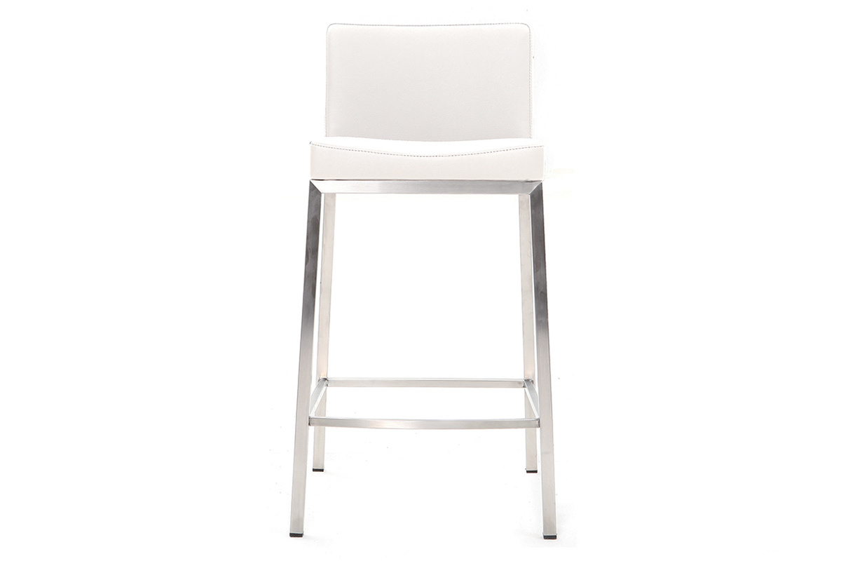 Sgabello design 66cm bianco - set di 2 EPSILON