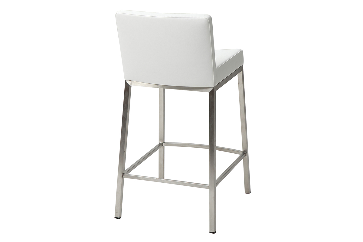 Sgabello design 66cm bianco - set di 2 EPSILON