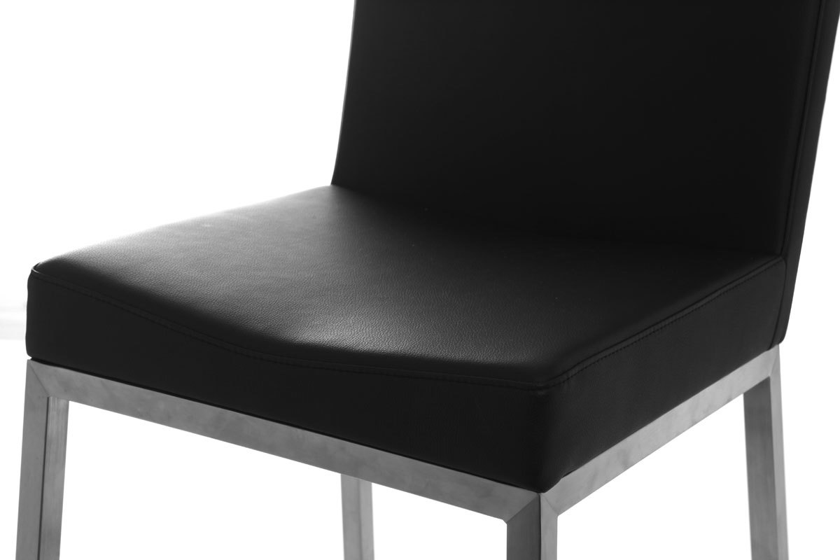 Sgabello design 66cm nero - set di 2 EPSILON