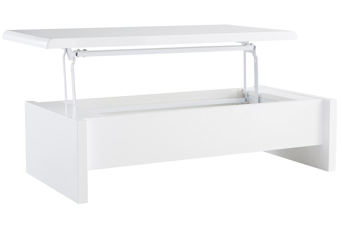 Tavolino basso design bianco LOLA