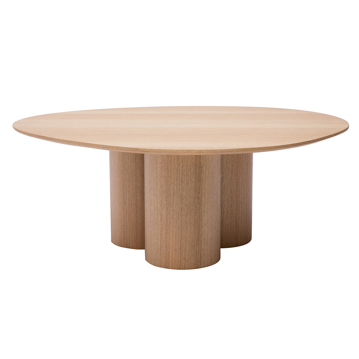 Tavolino da salotto design legno chiaro L100 cm HOLLEN