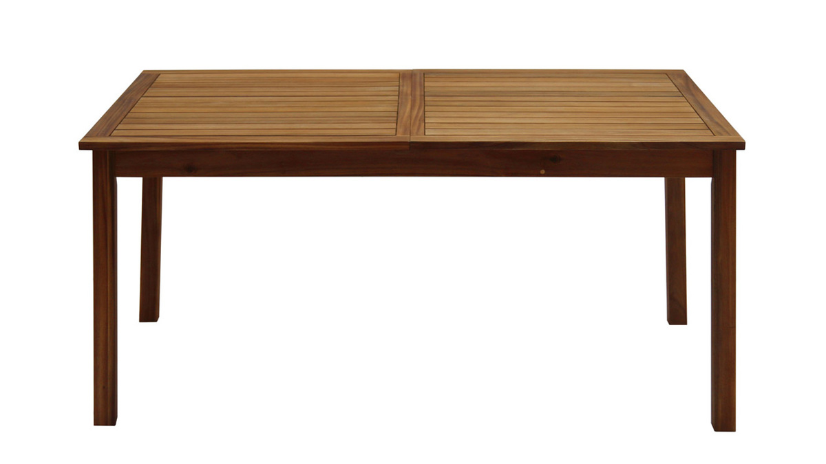 Tavolo da giardino allungabile in legno massello L160-210 MAYEL