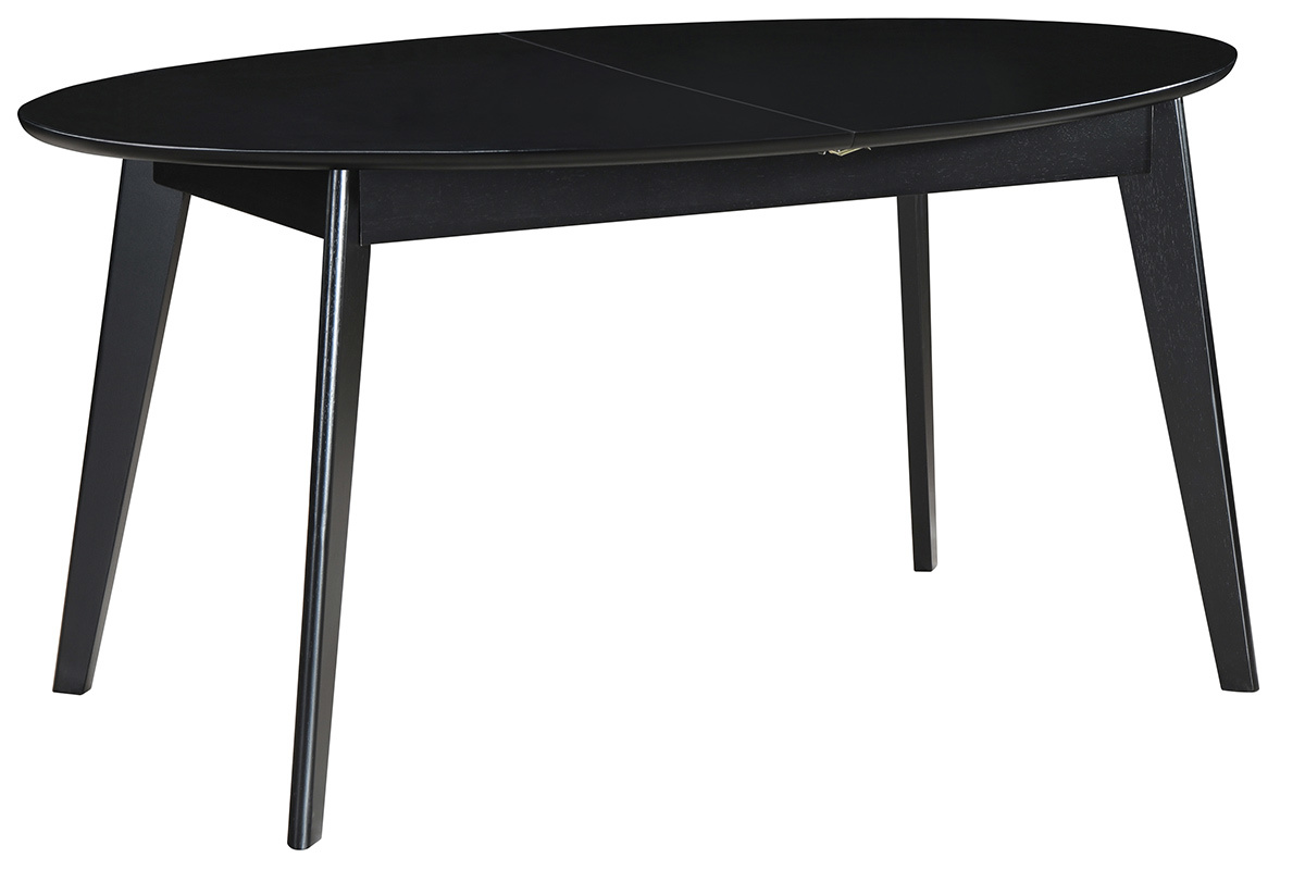 Tavolo da pranzo allungabile MARIK nero L160-200 cm