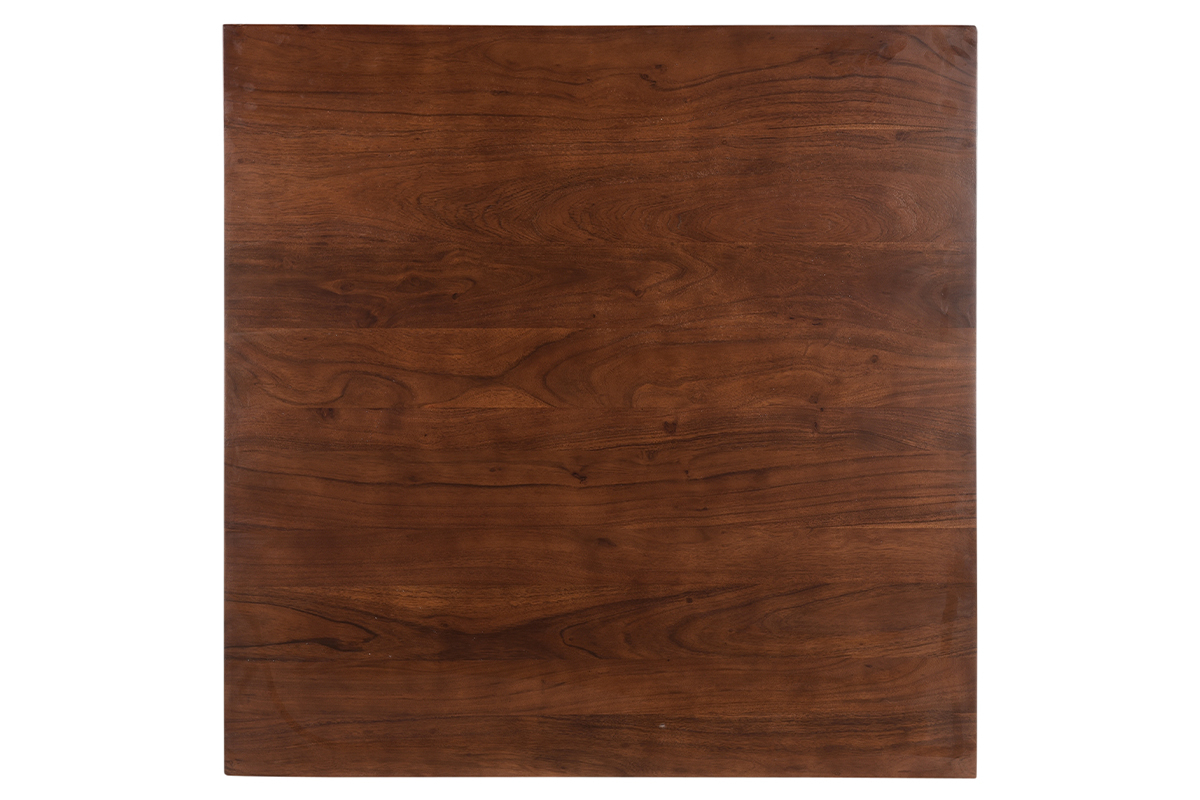 Tavolo design quadrato in legno massello L100 cm BANDOL