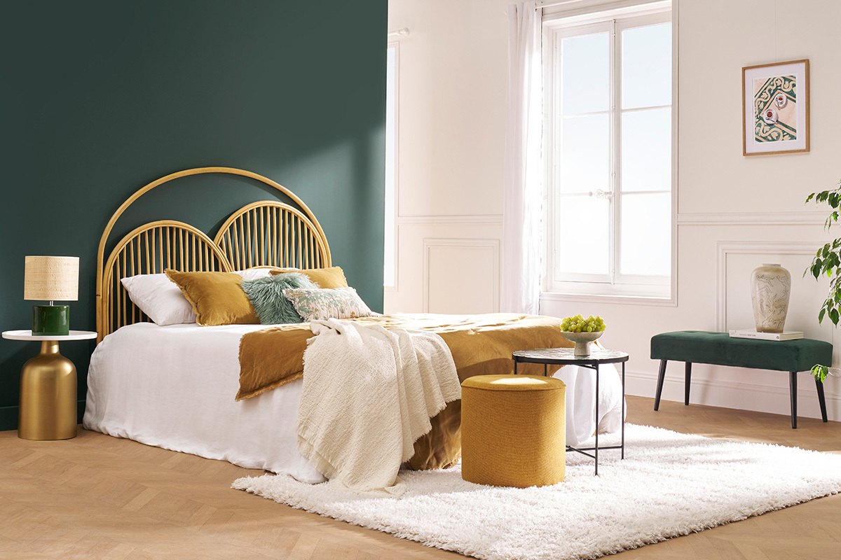 Testata letto in rattan L160 cm PAHOLA